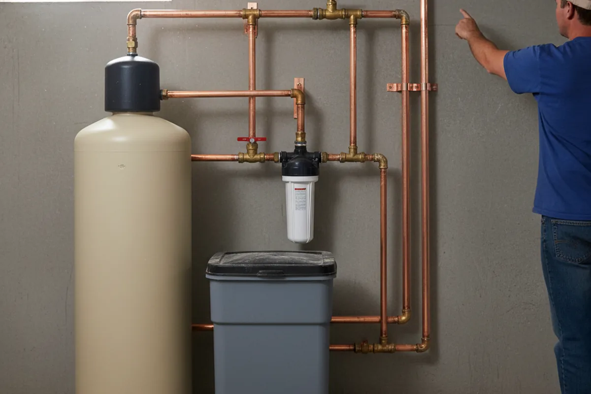 Whole-house water treatment system installed in Ayrshire